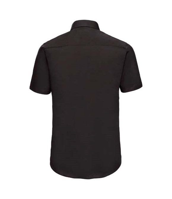 Short sleeve easycare fitted shirt