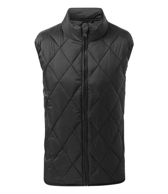 2786 Diamond pane padded gilet