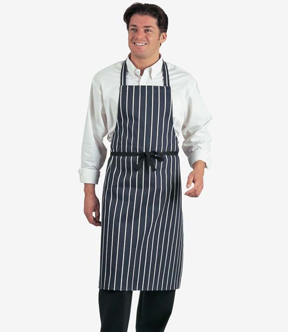 Stripe Bib Apron