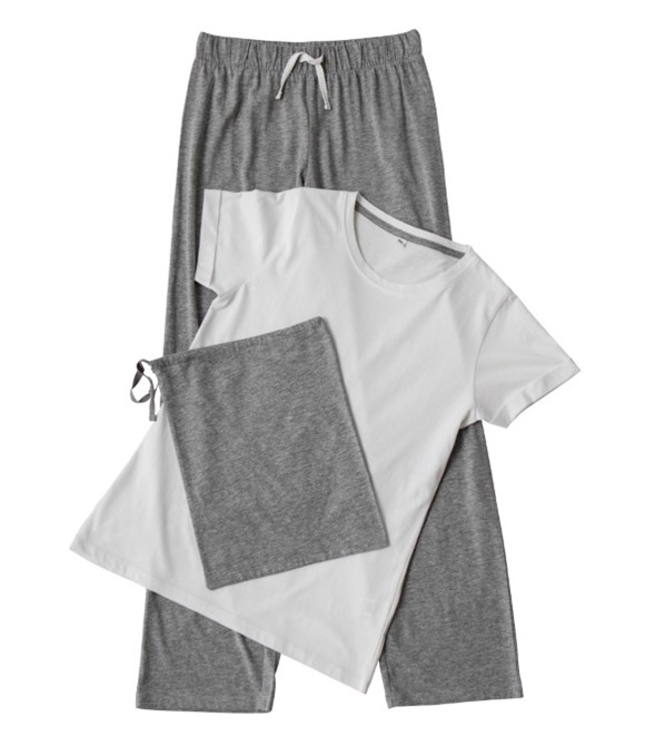 Women's long pant pyjama set (in a bag)