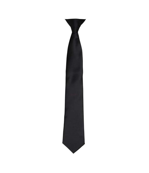 Premier 'Colours' satin clip tie