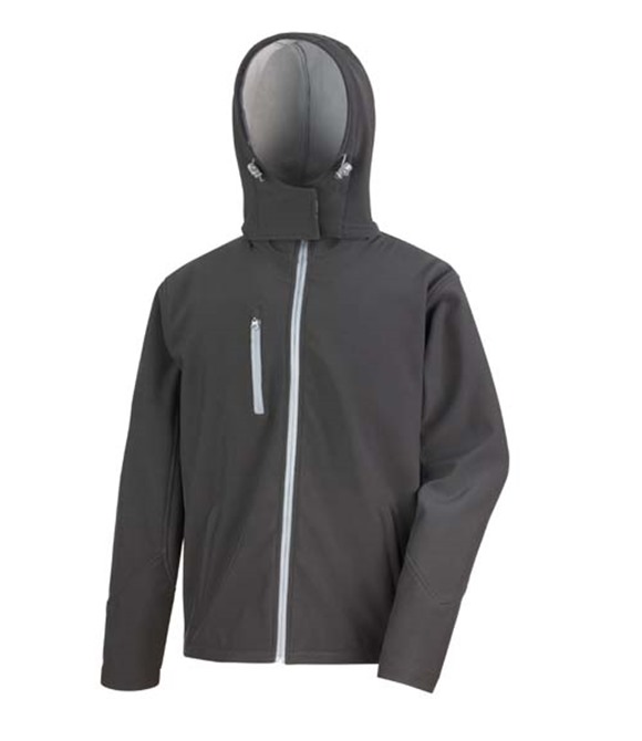 Result Core TX performance hooded softshell jacket