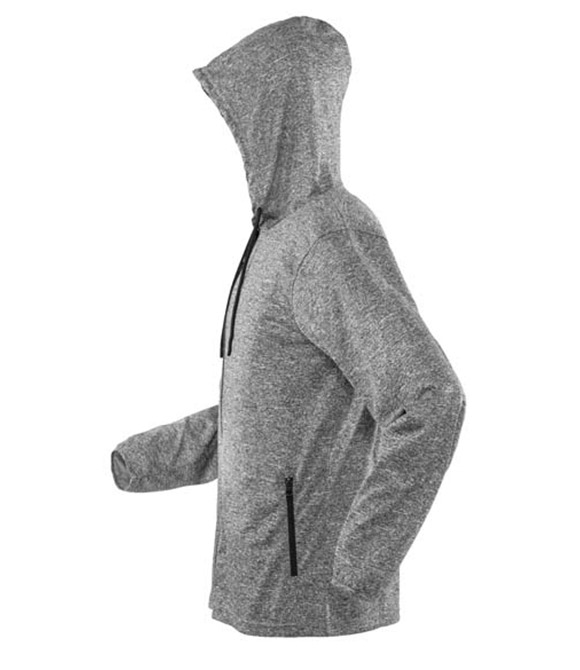 Women's hooded tee jacket