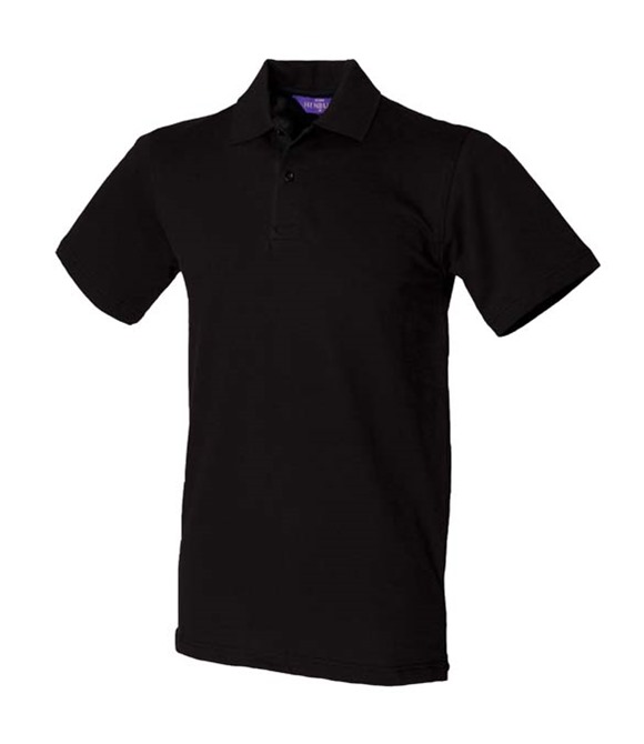 Henbury Stretch piqué polo shirt