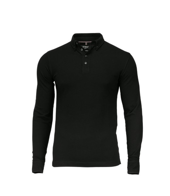 Carlington deluxe long sleeve polo