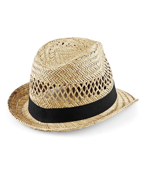 Straw summer trilby