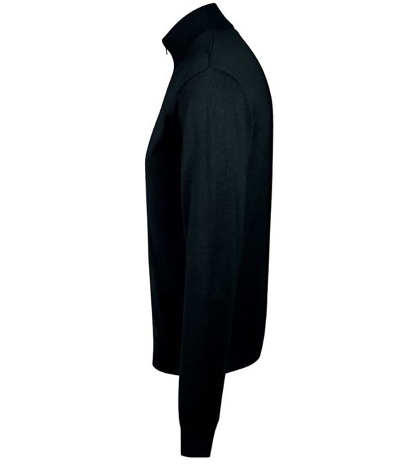 Gordon Full Zip Cotton Acrylic Cardigan