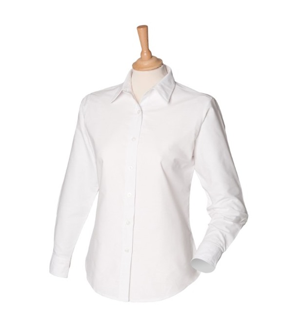 Women's classic long sleeve Oxford shirt