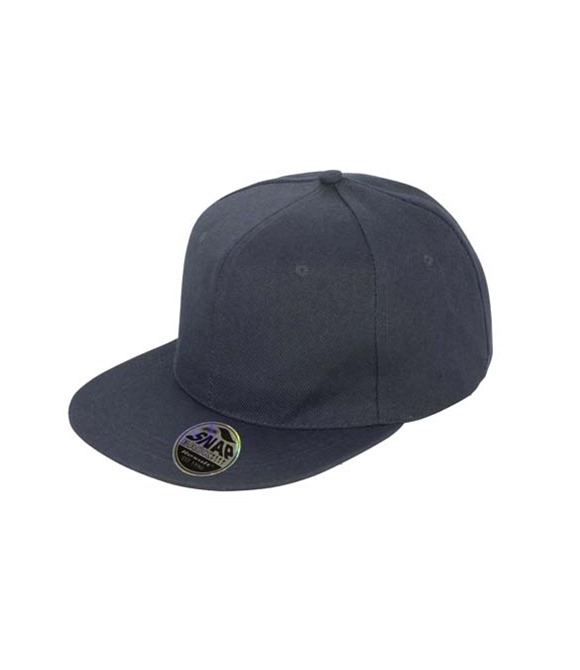 Result Headwear Bronx original flat peak snapback cap