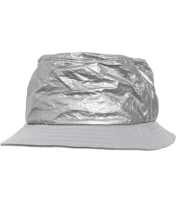 Crinkled paper bucket hat (5003CP)