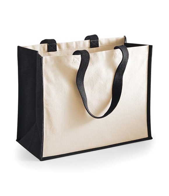 Westford Mill Printers jute classic shopper