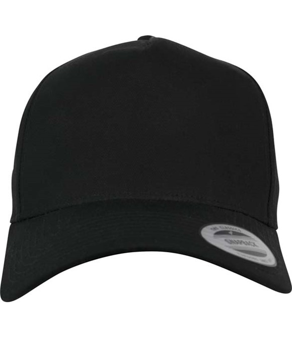 5-panel curved classic snapback (7707)