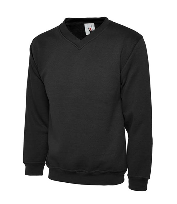 Uneek 300GSM Childrens V Neck Sweatshirt