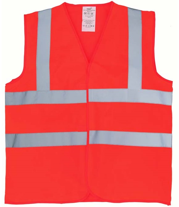 Yoko Flame-retardant hi-vis sleeveless waistcoat (HVW100FR)