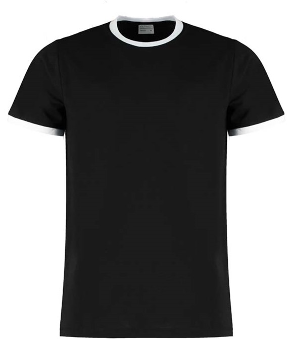 Kustom Kit Fashion fit ringer tee