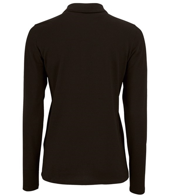 Ladies Perfect Long Sleeve Piqué Polo Shirt