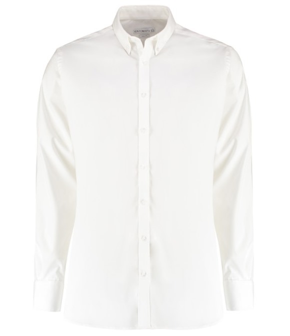 Stretch Oxford shirt long-sleeved (slim fit)