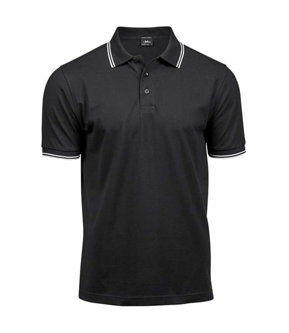 Tee Jays Luxury Stretch Tipped Polo Shirt