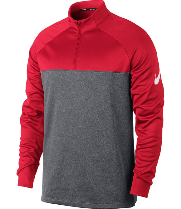 nike therma half zip