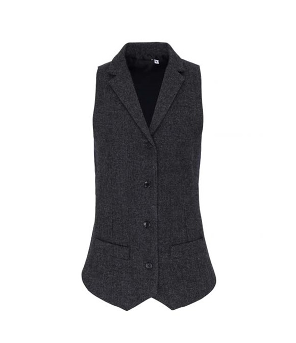 Women's herringbone waistcoat