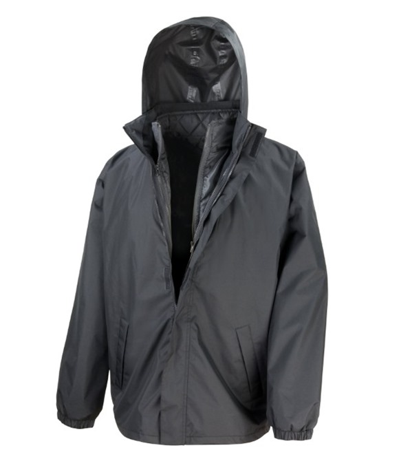 3-in-1 jacket with quilted bodywarmer