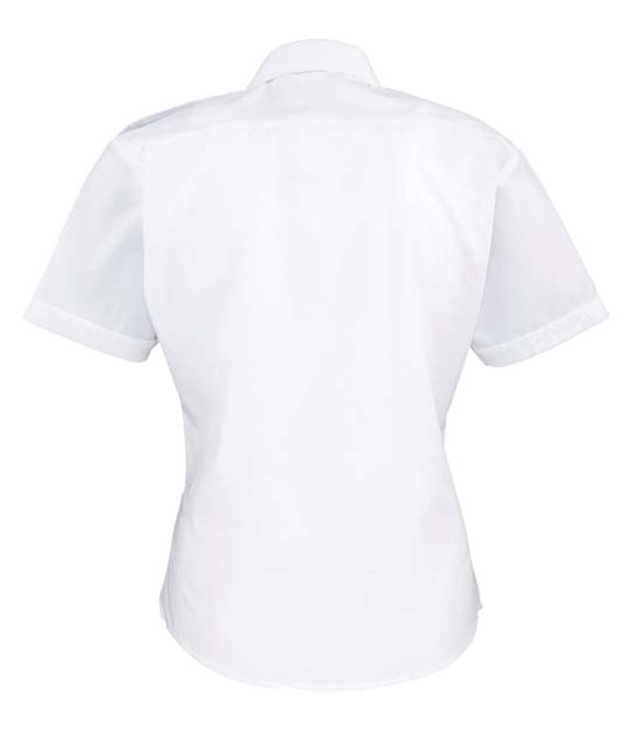 Premier Women's short sleeve pilot blouse