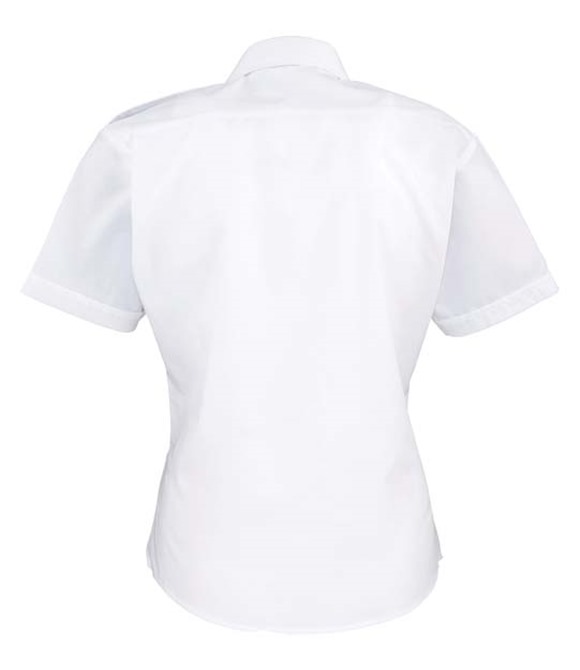 Women's short sleeve pilot blouse