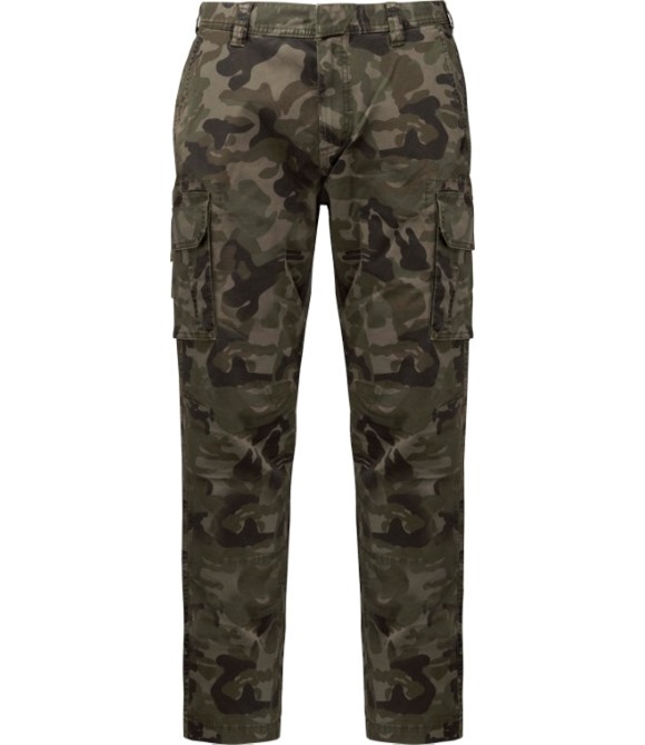 Camo cargo trousers