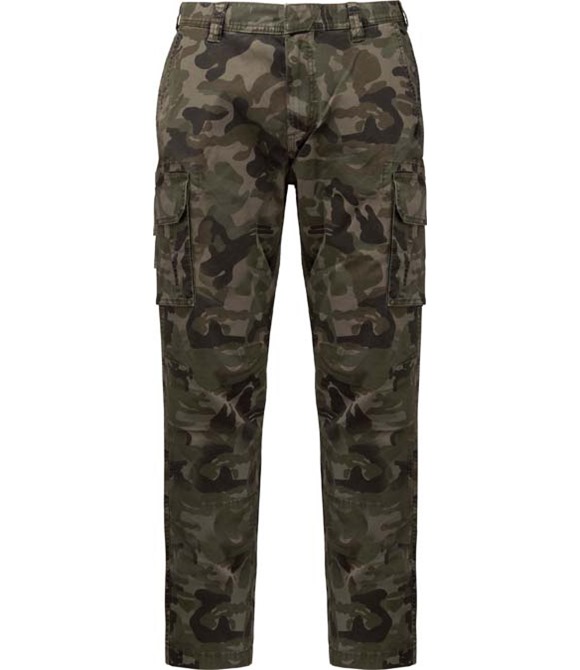 Kariban Camo cargo trousers