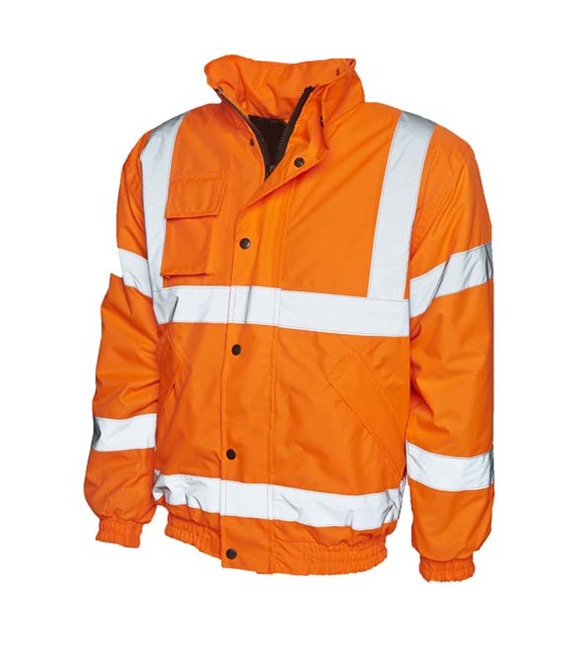 Uneek High Visibility Bomber Jacket