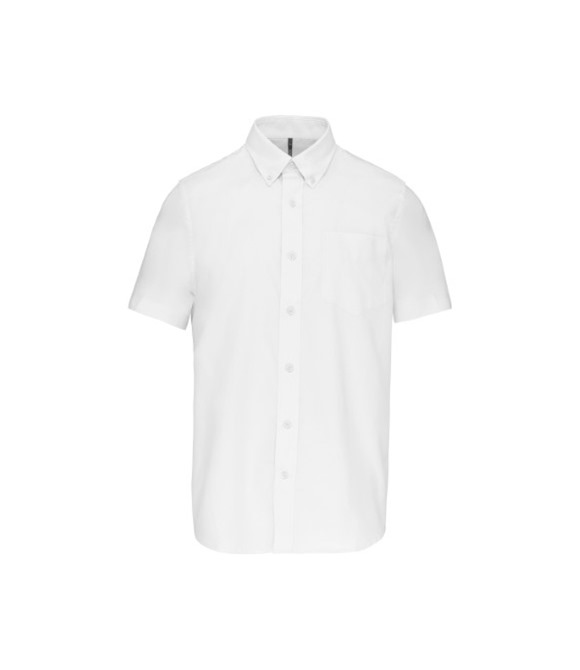 Short-sleeved easycare Oxford shirt