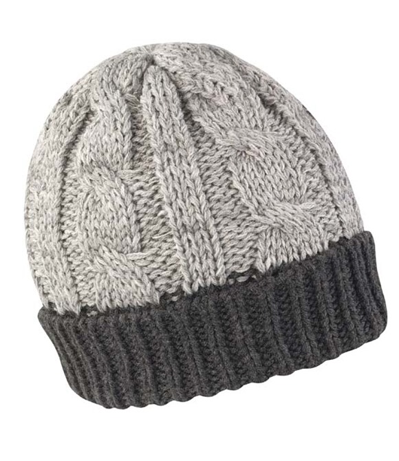 Result Winter Essentials Shades of grey hat