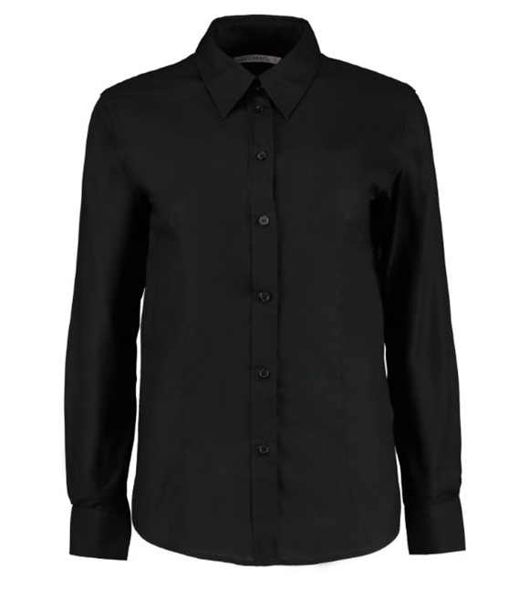 Women's workplace Oxford blouse long-sleeved (tailored fit)