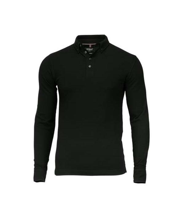 Carlington deluxe long sleeve polo