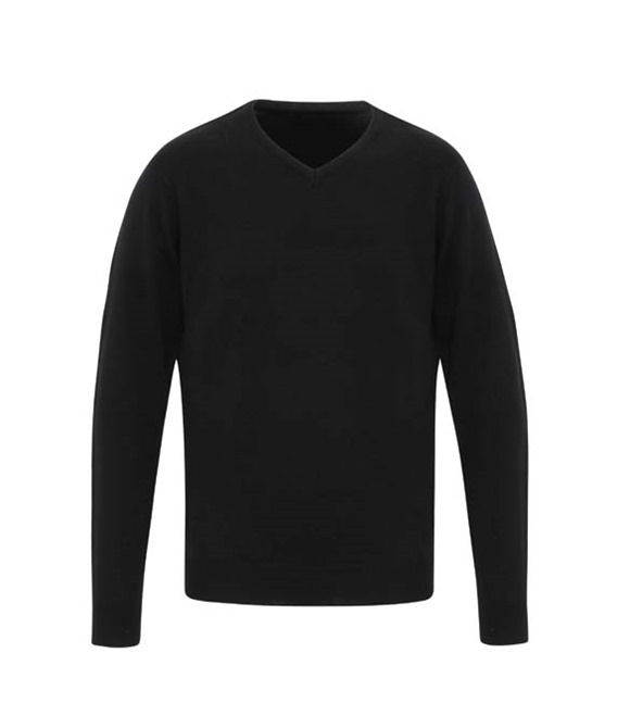 Premier 'Essential' acrylic v-neck sweater