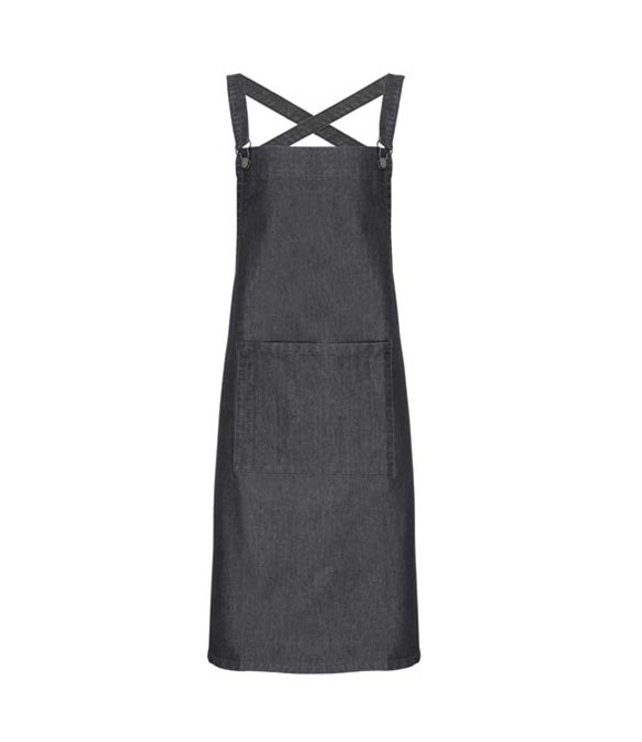Cross back 'barista' bib apron