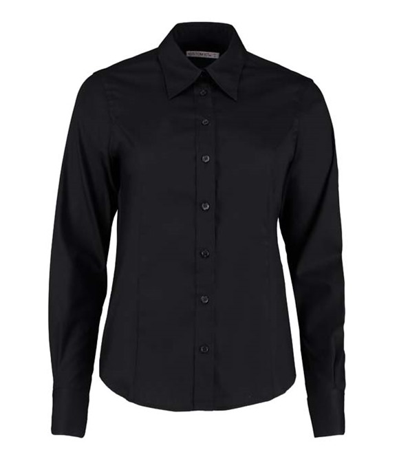 Kustom Kit Women's corporate Oxford blouse long-sleeved (tailored fit)