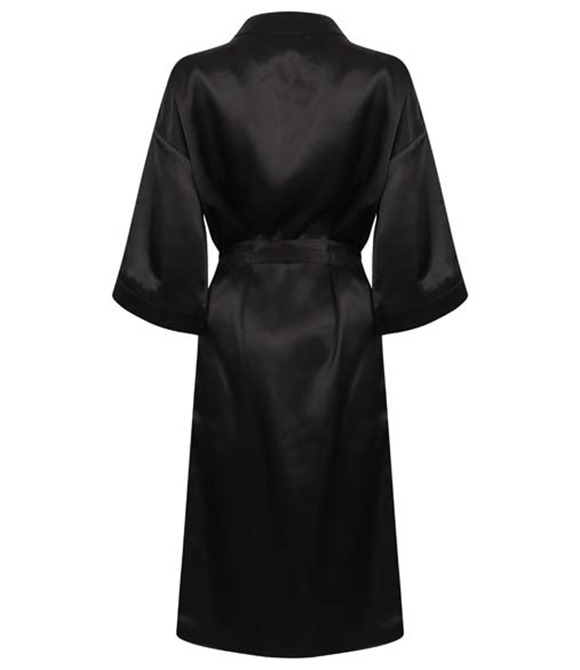 Women's satin robe