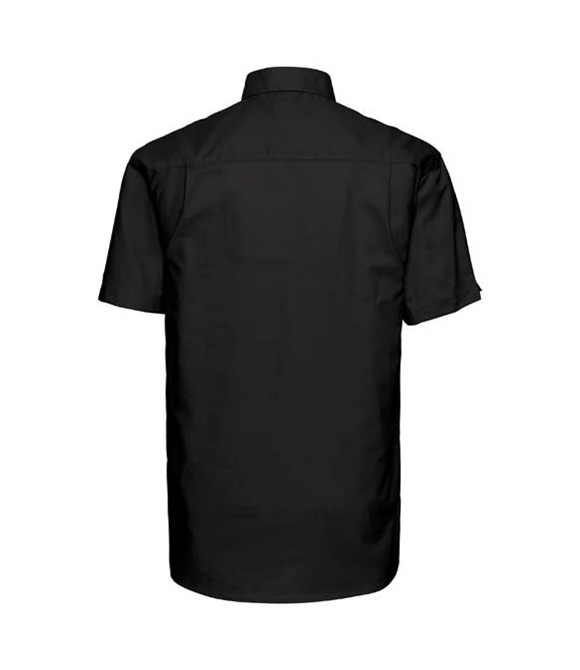 Short sleeve easycare Oxford shirt
