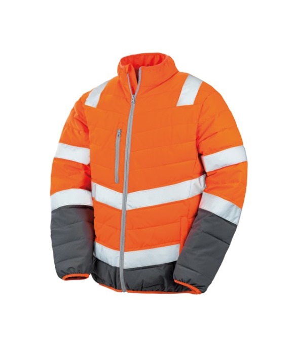 Soft padded safety jacket