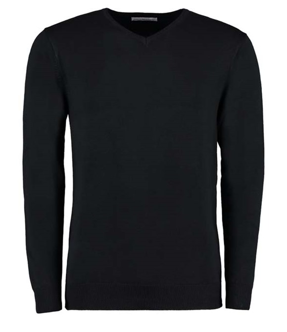 Kustom Kit Arundel v-neck sweater long sleeve (classic fit)