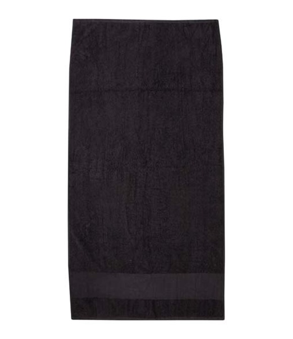 Printable border hand towel