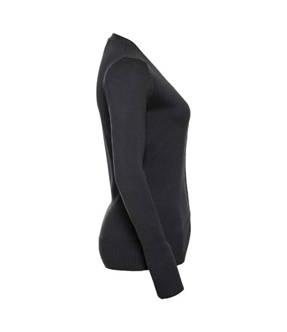 Women's v-neck knitted cardigan