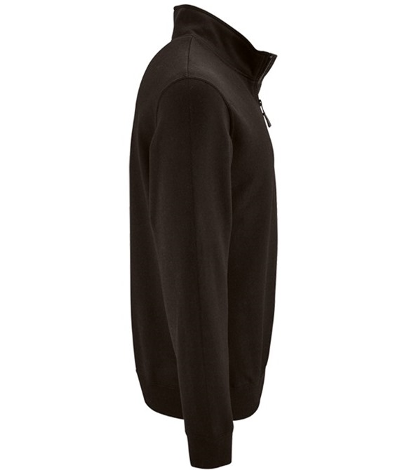 Stan Contrast Zip Neck Sweatshirt