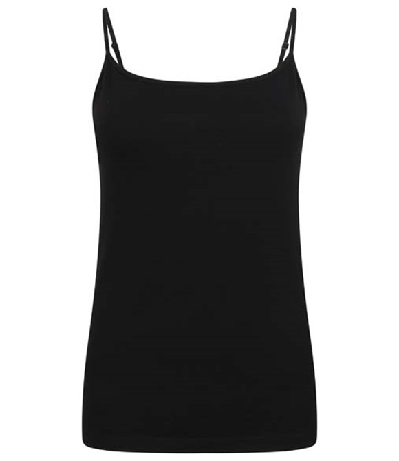 Women's feel-good stretch spaghetti vest