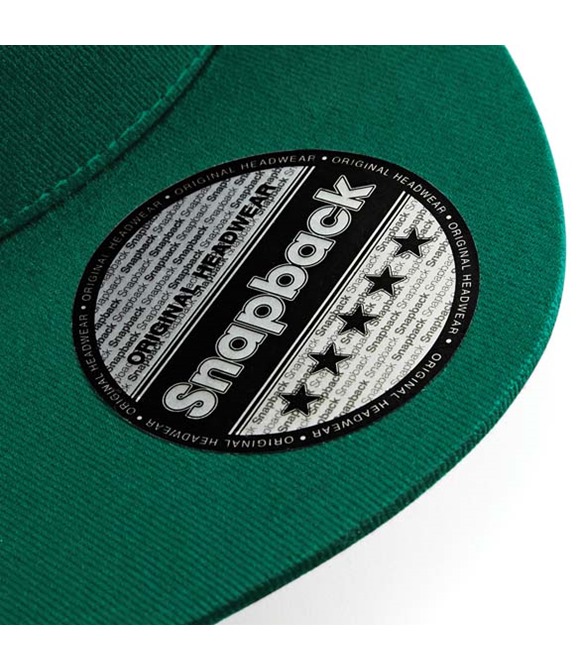 5-panel snapback rapper cap