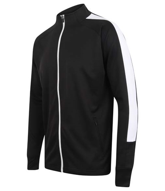 Knitted tracksuit top