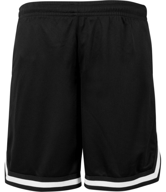 Two-tone mesh shorts
