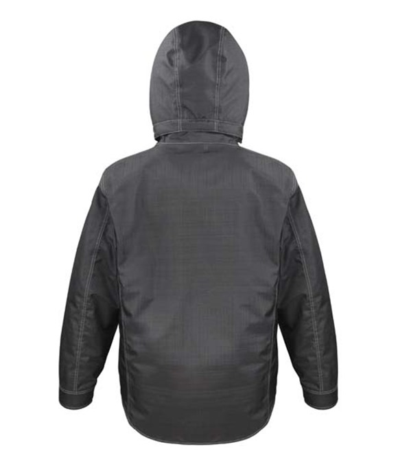 Denim texture rugged jacket