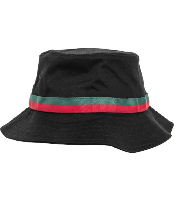 Flexfit by Yupoong Stripe bucket hat (5003S)